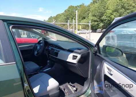 2015 Toyota Corolla Le from USA, damaged, VIN 2T1BURHE4FC464408